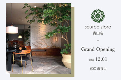Grand opening of source store Aoyama!